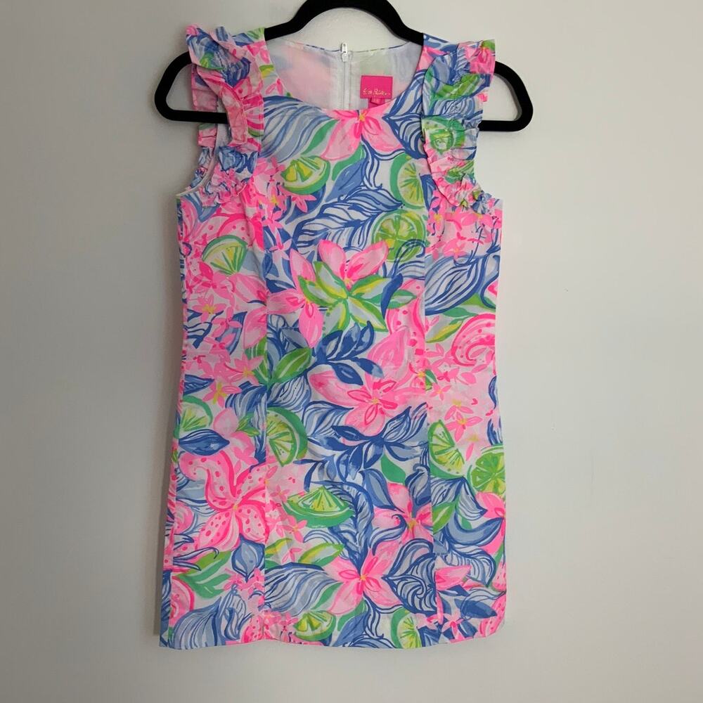 Lilly Pulitzer Steffi Shift Dress Girl's size 14‎